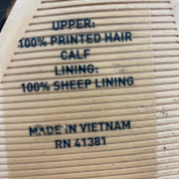 🆕 Ralph Lauren Gorgeous Hair Calf Leopard Print heels👠 - Picture 8 of 8